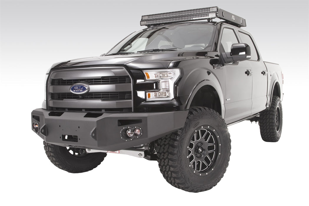Fab Fours FF15-H3251-B Premium Heavy Duty Winch Front Bumper - Truck Part Superstore