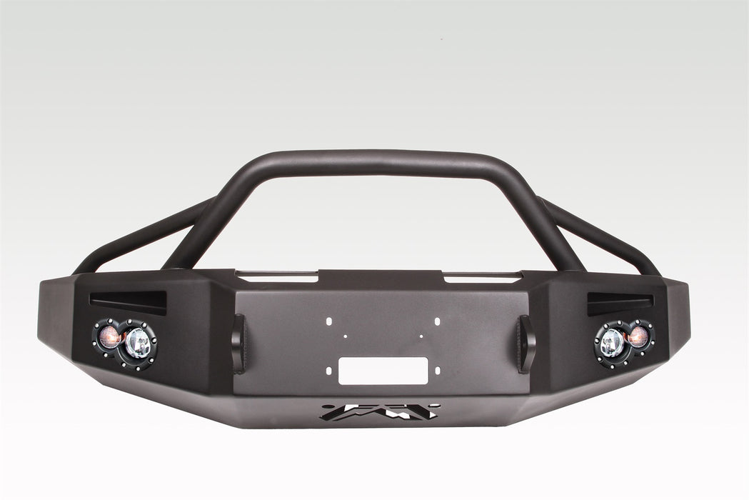 Fab Fours FF15-H3252-1 Premium Heavy Duty Winch Front Bumper - Truck Part Superstore