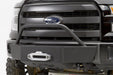 Fab Fours FF15-N3250-1 Winch Mount; Powder Coated; w/Full Grill Guard And Tow Hooks; - Truck Part Superstore