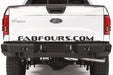 Fab Fours FF15-W3251-B Premium Rear Bumper; Uncoated/Paintable; w/Sensors; [AWSL]; - Truck Part Superstore
