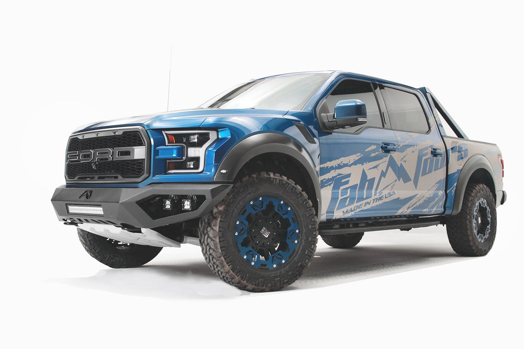 Fab Fours FF17-D4351-B Vengeance Front Bumper; Uncoated/Paintable; [AWSL]; - Truck Part Superstore
