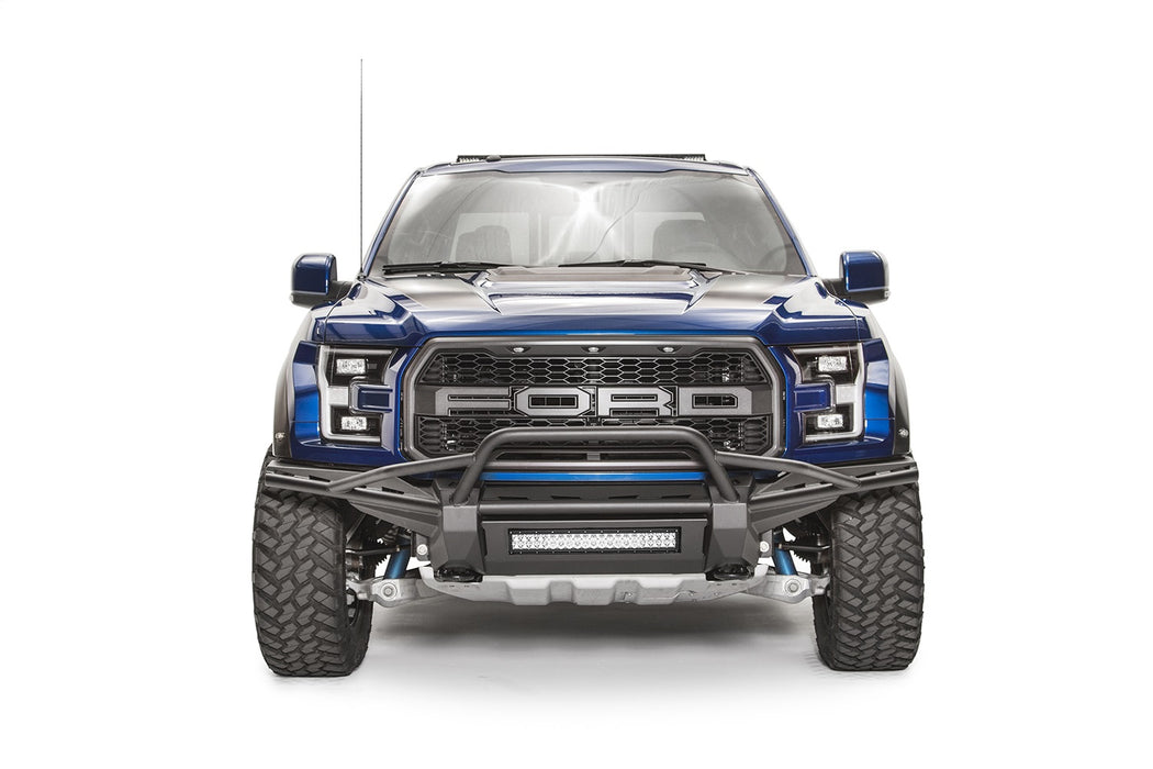 Fab Fours FF17-D4372-B Aero Front Bumper; Uncoated/Paintable; w/Pre-Runner Guard; [AWSL]; - Truck Part Superstore