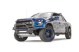 Fab Fours FF17-D4372-1 Aero Front Bumper; 2 Stage Black Powder Coated; w/Pre-Runner Guard; - Truck Part Superstore