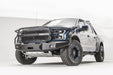 Fab Fours FF17-H4350-1 Premium Winch Front Bumper; 2 Stage Black Powder Coated; w/Full Grill Guard; - Truck Part Superstore