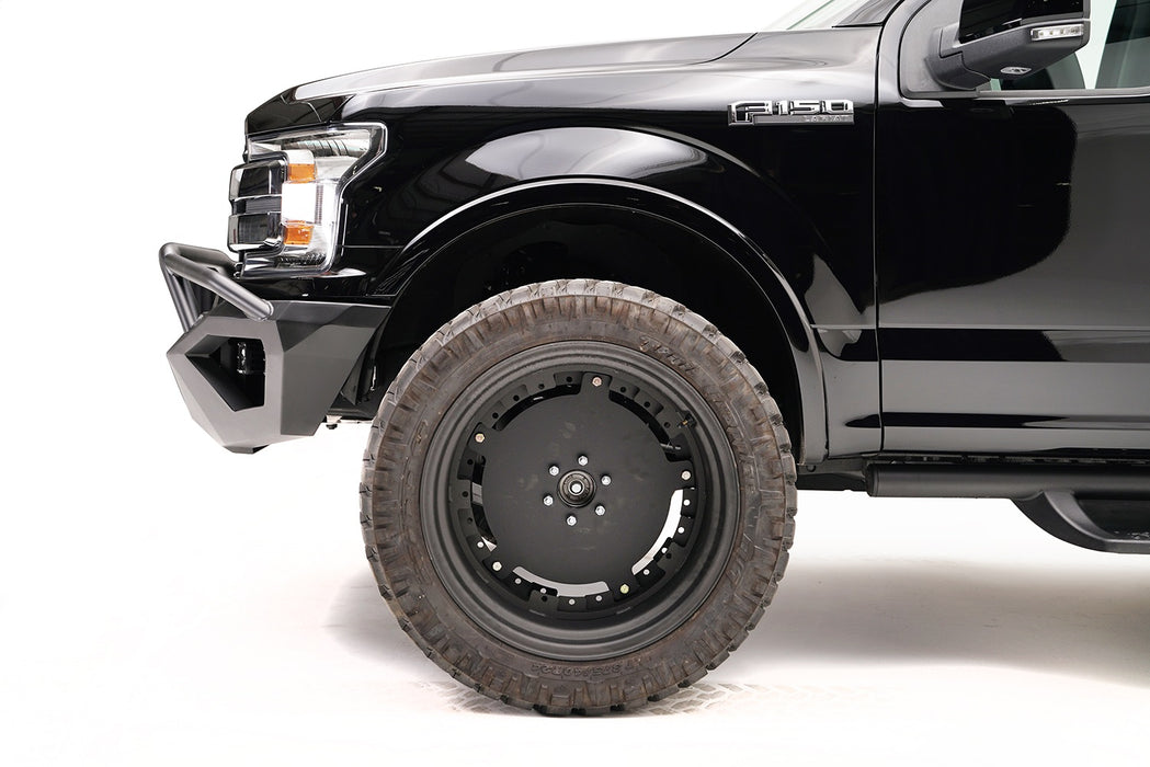 Fab Fours FF18-D4552-B Vengeance Front Bumper; Uncoated/Paintable; w/Pre-Runner Guard; [AWSL]; - Truck Part Superstore