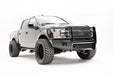 Fab Fours FF18-K4560-1 Black Steel Front Bumper; 2 Stage Black Powder Coated; w/Full Guard; - Truck Part Superstore
