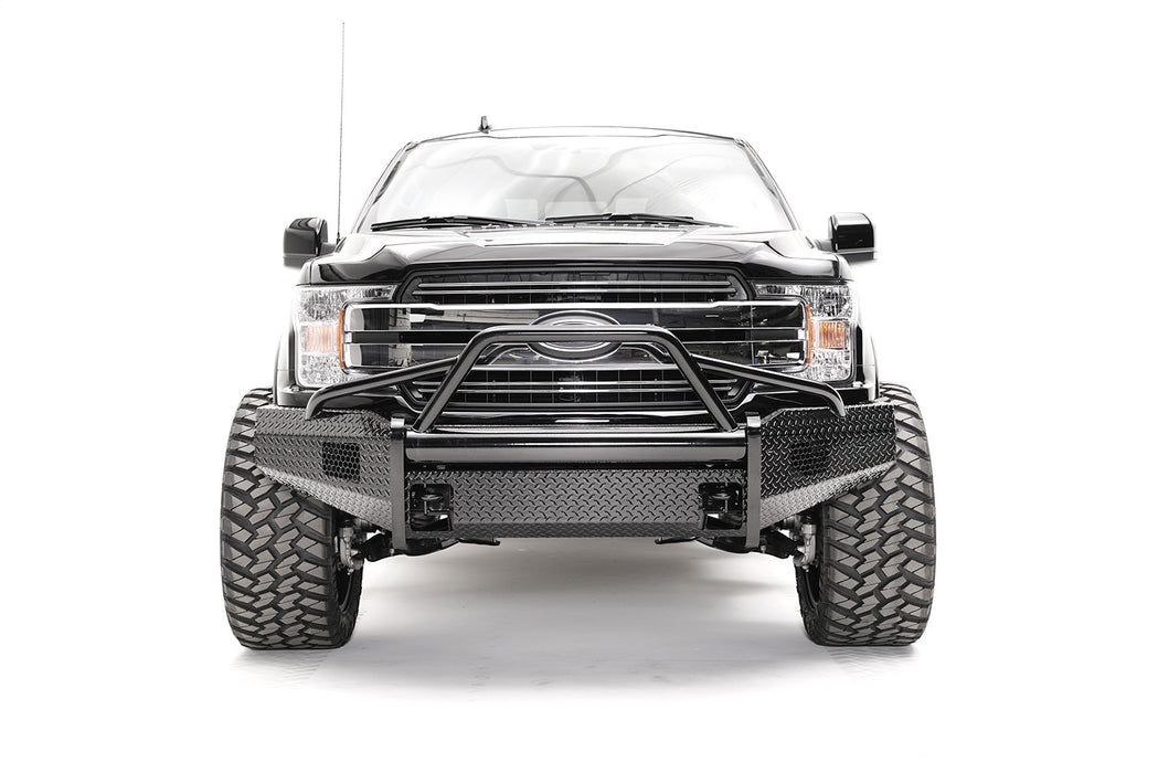 Fab Fours FF18-K4562-1 Black Steel Front Bumper; 2 Stage Black Powder Coated; Pre-Runner; - Truck Part Superstore