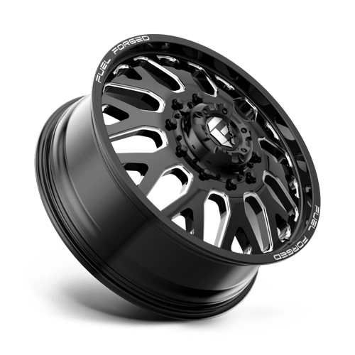 Fuel Mono DE192282A9 D19 22X8.25 10X225 GL-BLK-MIL 105MM - Truck Part Superstore