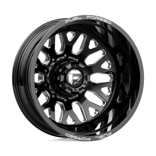 Fuel Mono DE192282A935 D19 22X8.25 10X225 GL-BLK-MIL -202MM - Truck Part Superstore