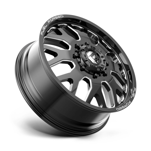Fuel Mono DE192000A845 D19 20X10 10X170 GL-BLK-MIL -24MM - Truck Part Superstore