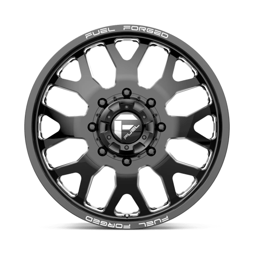 Fuel Mono DE19248292 D19 24X8.25 8X200 GL-BLK-MIL 105MM - Truck Part Superstore
