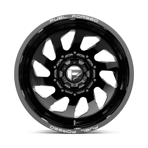Fuel Mono DE392282A935L D39 22X8.25 10X225 GL-BLK-MIL -202MM - Truck Part Superstore