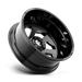 Fuel Mono DE3922829235R D39 22X8.25 8X200 GL-BLK-MIL -202MM - Truck Part Superstore