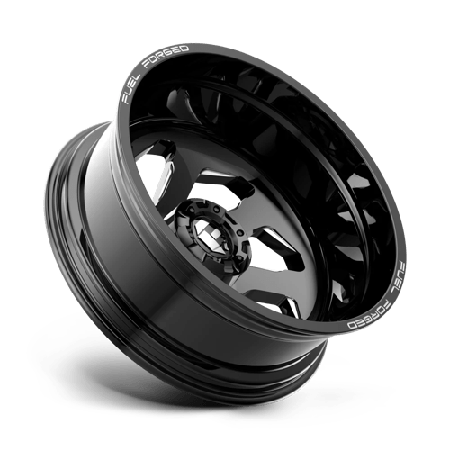 Fuel Mono DE3922829235L D39 22X8.25 8X200 GL-BLK-MIL -202MM - Truck Part Superstore
