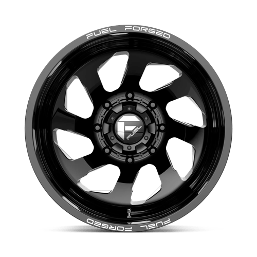 Fuel Mono DE3922829235R D39 22X8.25 8X200 GL-BLK-MIL -202MM - Truck Part Superstore