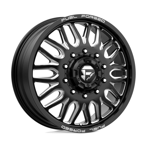 Fuel Mono DE662282A9 D66 22X8.25 10X225 MT-BLK-MIL 105MM - Truck Part Superstore