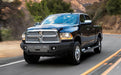 TrailFX FHDB003TI 1 Pc Direct Fit W/O Grille Guard W/WIn Mnt W/D-Ring Black Titn Pwdr Ctd Steel - Truck Part Superstore