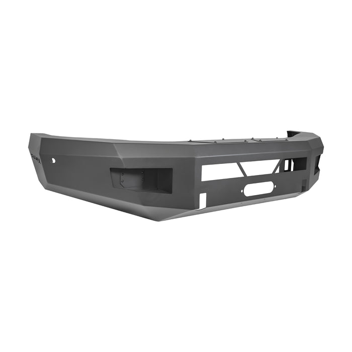TrailFX FHDB005TI 1 Pc Direct Fit W/O Grille Guard W/WIn Mnt W/D-Ring Black Titn Pwdr Ctd Steel - Truck Part Superstore