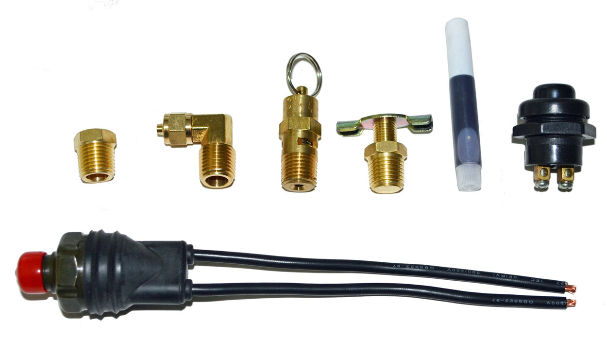Kleinn Automotive Air Horns FIT7 Fitting Kit; For Use w/PN[HK7] ProBlaster Horn Kit; - Truck Part Superstore