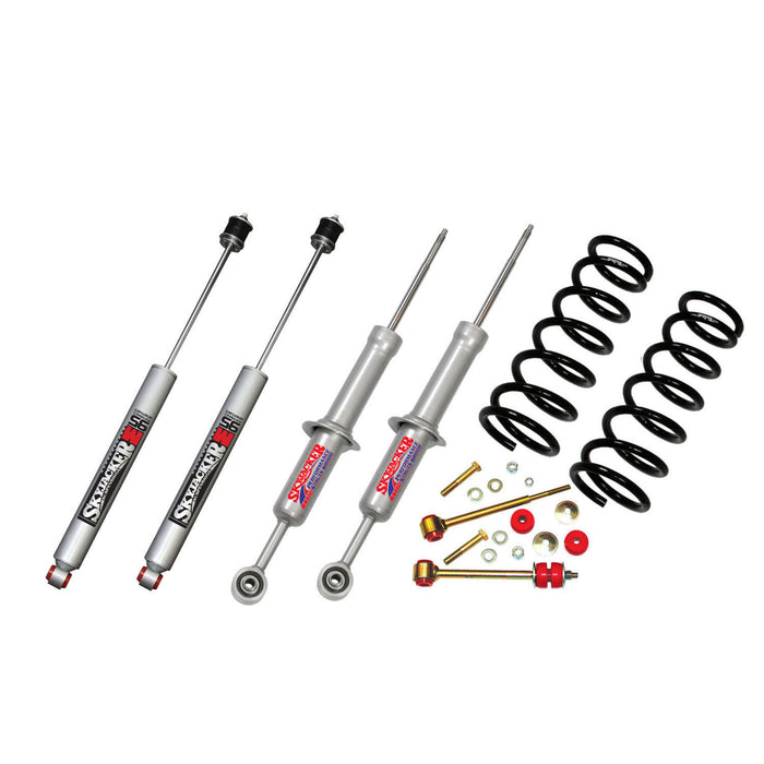 Skyjacker FJ730STBM Suspension Lift Kit w/Shock 3 Inch Lift 07-14 Toyota FJ Cruiser Incl. Front Struts Rear Coil Springs Rear Sway Bar Links Rear M85 Monotube Shocks Skyjacker - Truck Part Superstore