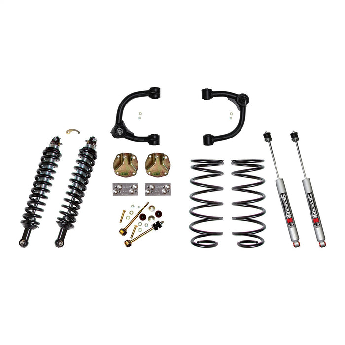 Skyjacker FJ730UM 3in. Upper A-Arm; Coilovers; Rear Coils/M95 Monotube Shocks - Truck Part Superstore