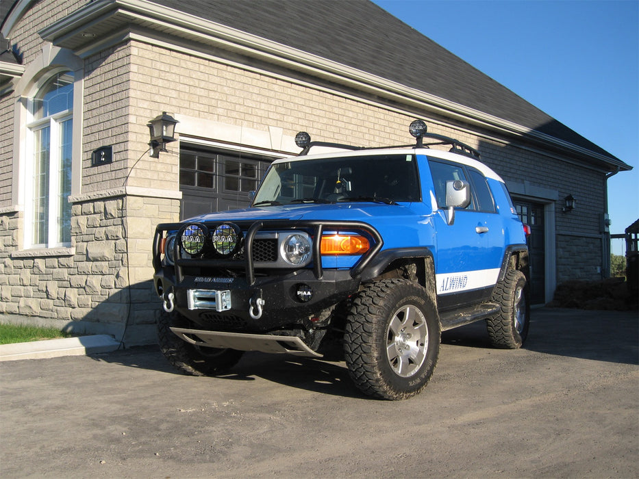 Road Armor FJ801B Stealth Winch Front Bumper; Titan II Guard; Satin Black; - Truck Part Superstore