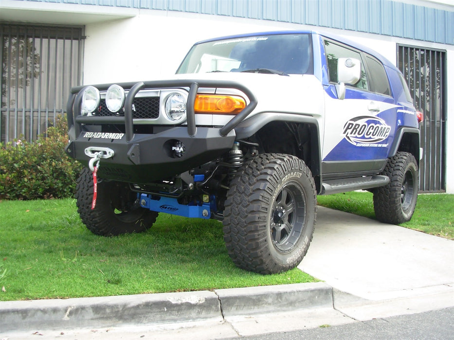 Road Armor FJ801B Stealth Winch Front Bumper; Titan II Guard; Satin Black; - Truck Part Superstore