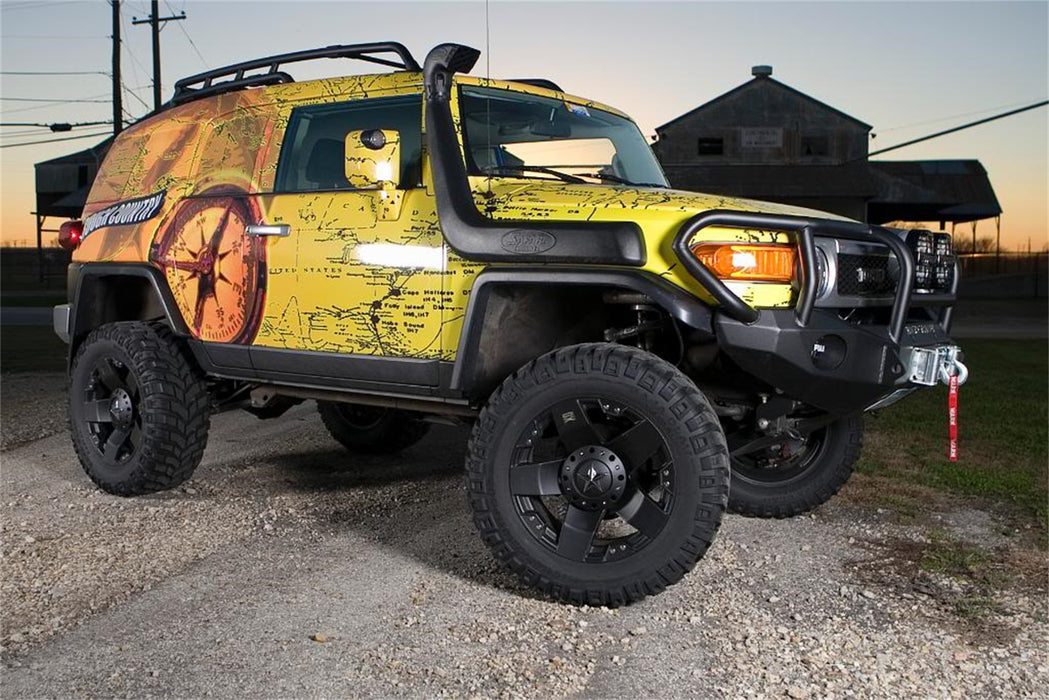 Road Armor FJ801B Stealth Winch Front Bumper; Titan II Guard; Satin Black; - Truck Part Superstore