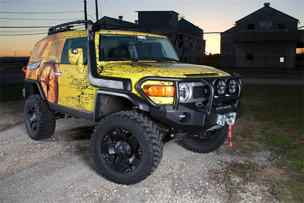 Road Armor FJ801B Stealth Winch Front Bumper; Titan II Guard; Satin Black; - Truck Part Superstore