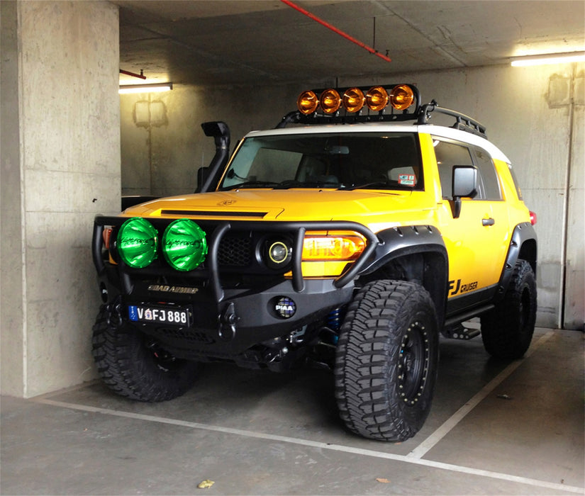 Road Armor FJ801B Stealth Winch Front Bumper; Titan II Guard; Satin Black; - Truck Part Superstore