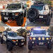 Road Armor FJ801B Stealth Winch Front Bumper; Titan II Guard; Satin Black; - Truck Part Superstore