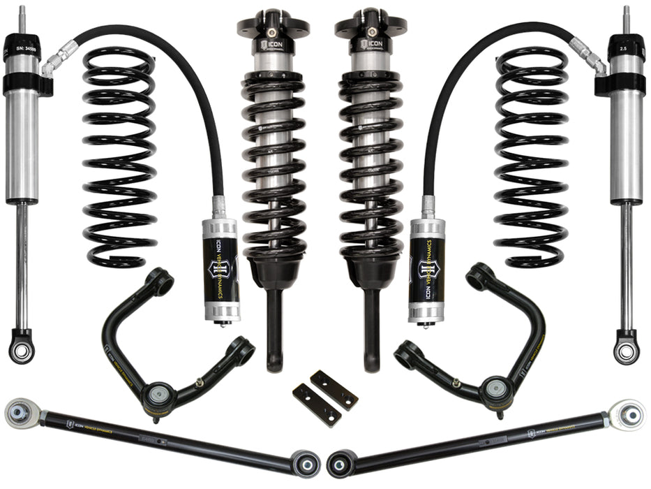 ICON Vehicle Dynamics K53064T 10-UP FJ/10-UP 4RUNNER 0-3.5" STAGE 4 SUSPENSION SYSTEM W TUBULAR UCA - Truck Part Superstore
