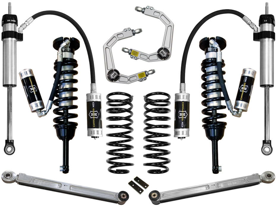 ICON Vehicle Dynamics K53055 03-09 4RUNNER/2007-2009 FJ CRUISER 0-3.5" STAGE 5 SUSPENSION SYSTEM W BILLET UCA - Truck Part Superstore