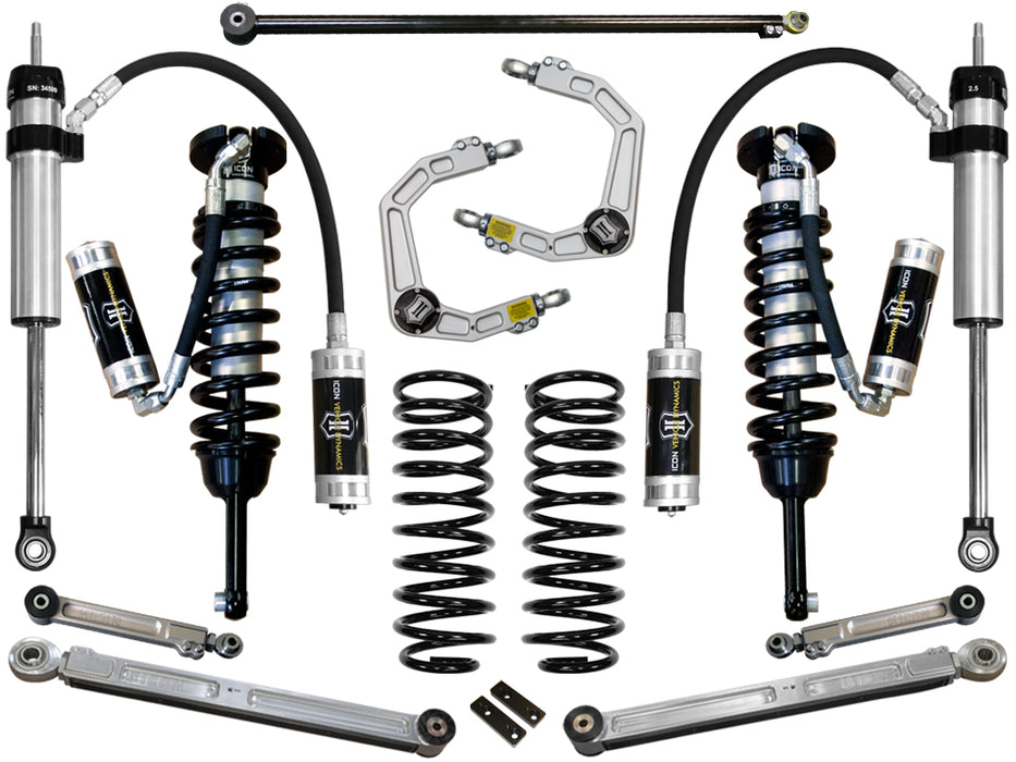 ICON Vehicle Dynamics K53056 03-09 4RUNNER/2007-2009 FJ CRUISER 0-3.5" STAGE 6 SUSPENSION SYSTEM W BILLET UCA - Truck Part Superstore