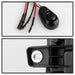 Spyder Auto 9043215 LED Fog Lights; w/Switch; Clear; - Truck Part Superstore