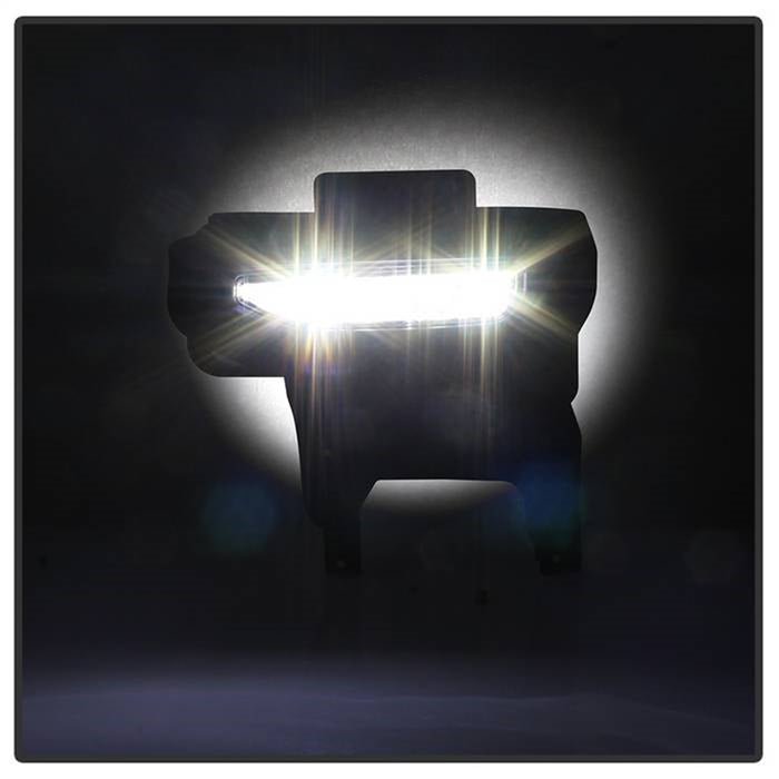 Spyder Auto 9043222 LED Fog Lights; w/Switch; Clear; - Truck Part Superstore