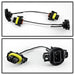 Spyder Auto 9043246 LED Fog Lights; w/o Switch; 6W/LED Supply By Osram; - Truck Part Superstore