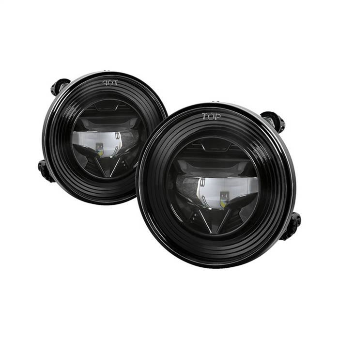 Spyder Auto 9043246 LED Fog Lights; w/o Switch; 6W/LED Supply By Osram; - Truck Part Superstore
