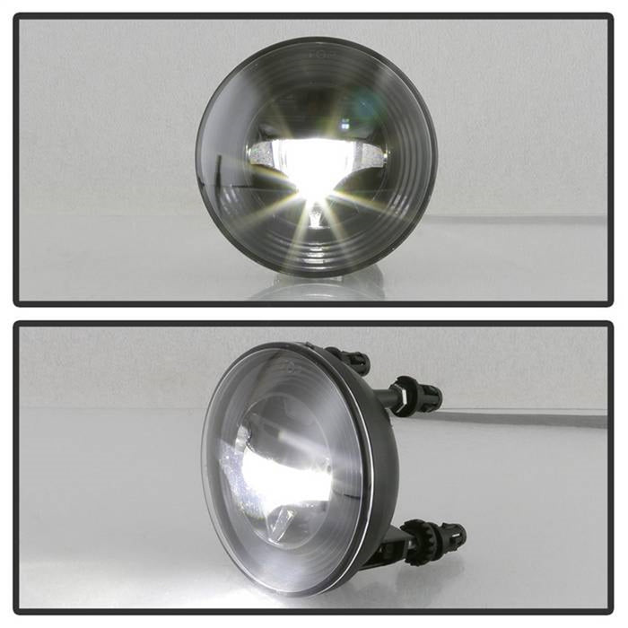 Spyder Auto 9043246 LED Fog Lights; w/o Switch; 6W/LED Supply By Osram; - Truck Part Superstore