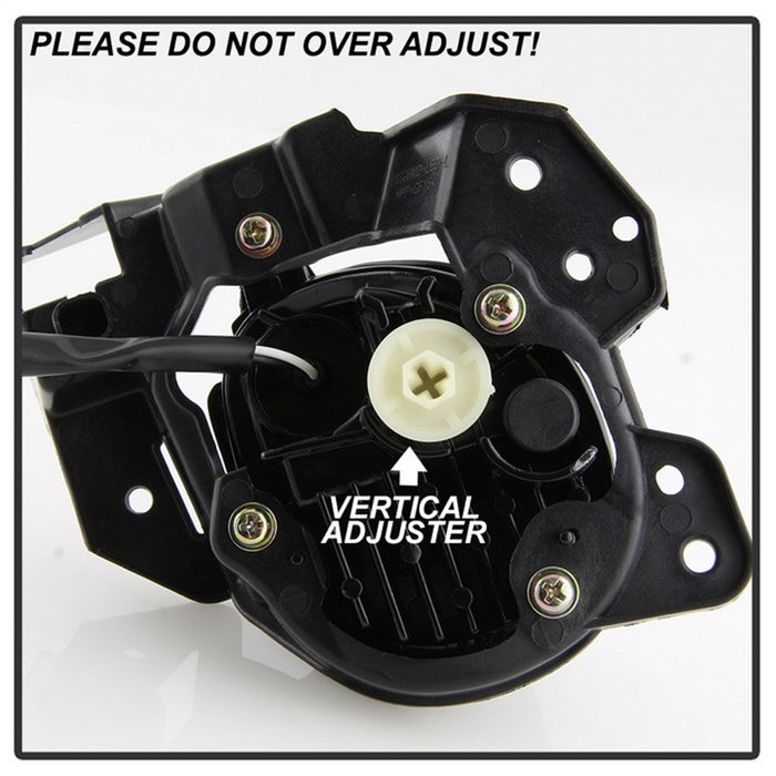 Spyder Auto 9043192 LED Fog Lights; w/Switch; Clear; - Truck Part Superstore
