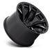 Fuel 1PC D80320207547 D803 20X12 5X5.0 G-BLK-MILL -44MM - Truck Part Superstore