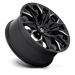 Fuel 1PC D80320908957 D803 20X9 6X135 G-BLK-MILL 20MM - Truck Part Superstore