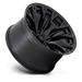Fuel 1PC D80422208447 D804 22X12 6X5.5 BLK-OUT -44MM - Truck Part Superstore
