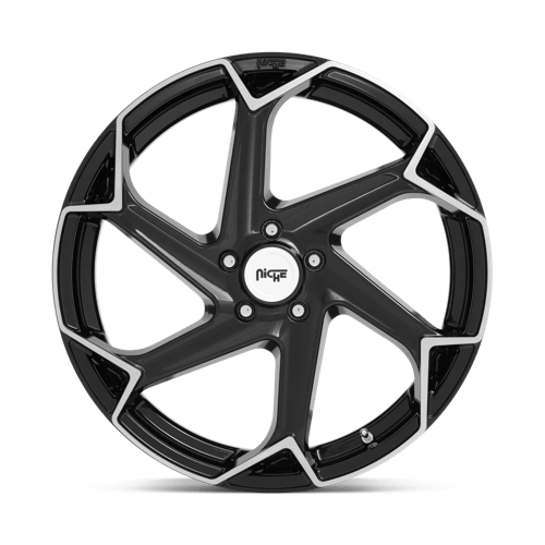 Niche 1PC M255209044+27 M255 20X9 5X112 GL-BLK-BRSHD 27MM - Truck Part Superstore