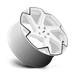 Niche 1PC M257209044+27 M257 20X9 5X112 G-WHT-BLK 27MM - Truck Part Superstore