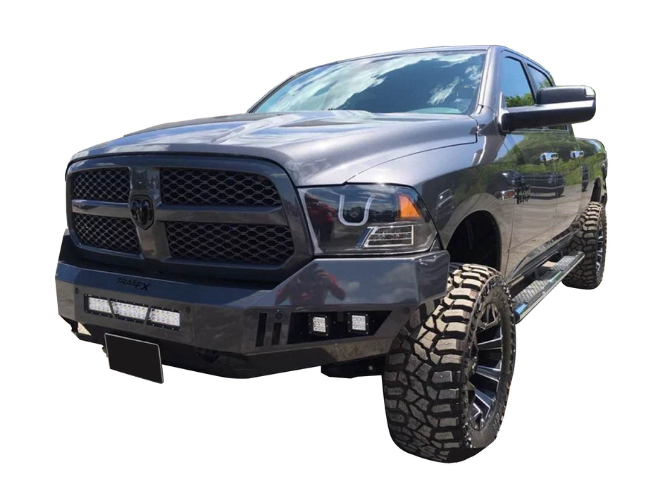 TrailFX FLDB006TI 1 Pc Direct Fit W/O Grille Guard W/O WIn Mnt W/O D-Ring Black Titn Pwd Ctd Steel - Truck Part Superstore