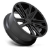 DUB 1PC S2562400B4+25 S256 24X10 5X5.5 GL-BLK 25MM - Truck Part Superstore