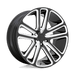 DUB 1PC S2552400B4+25 S255 24X10 5X5.5 GL-BLK-MIL 25MM - Truck Part Superstore