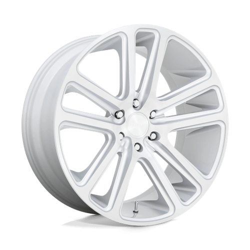 DUB 1PC S257240089+30 S257 24X10 6X135 GL-SLVR-BRSH 30MM - Truck Part Superstore