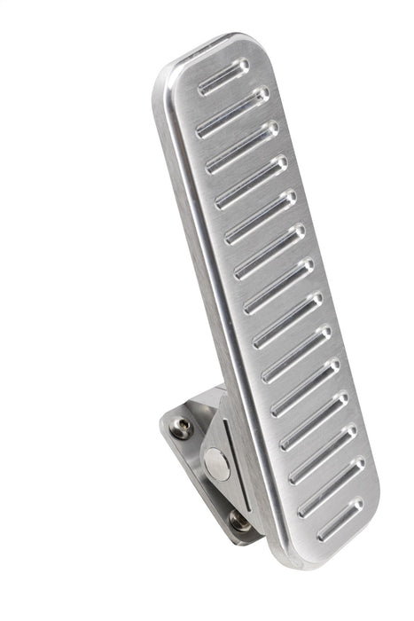 Lokar FMG-6097 Floor Mounted Gas Pedal; Eliminator Style; Billet Aluminum; Ball Milled; - Truck Part Superstore